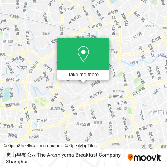 岚山早餐公司The Arashiyama Breakfast Company map