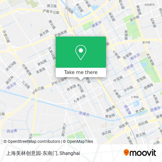 上海美林创意园-东南门 map