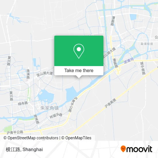 横江路 map