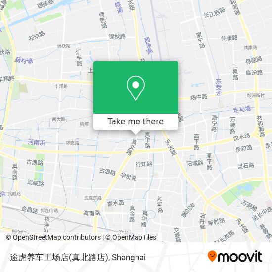 途虎养车工场店(真北路店) map