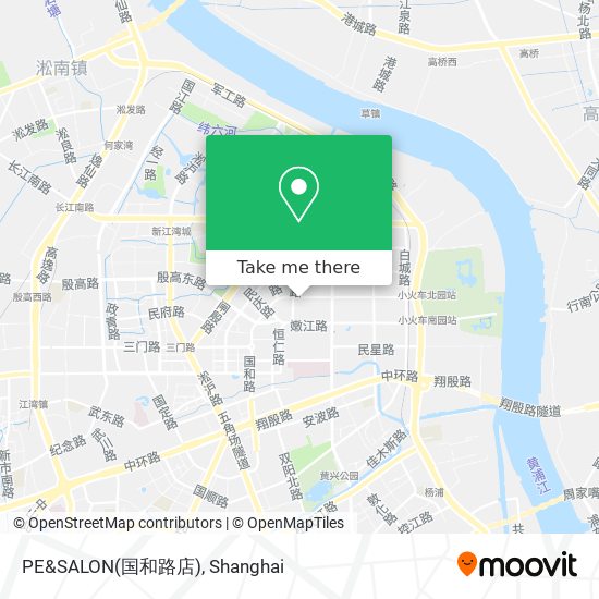 PE&SALON(国和路店) map