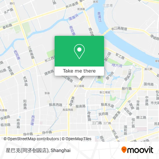 星巴克(同济创园店) map
