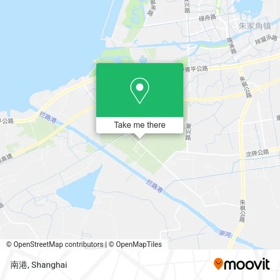 南港 map