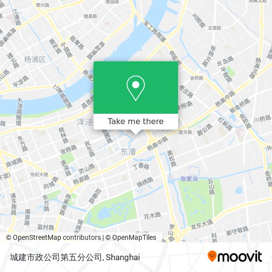 城建市政公司第五分公司 map