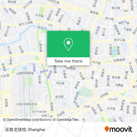诺雅龙猫馆 map