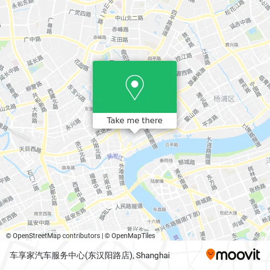 车享家汽车服务中心(东汉阳路店) map