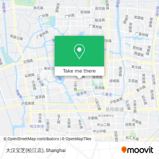 大汉宝芝(松江店) map