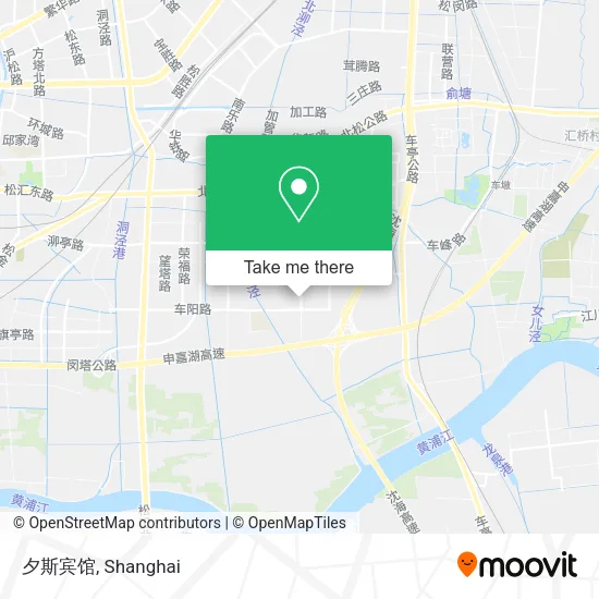 夕斯宾馆 map