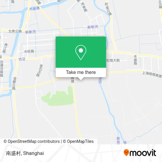 南盛村 map