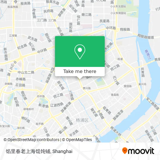 馅里春老上海馄饨铺 map
