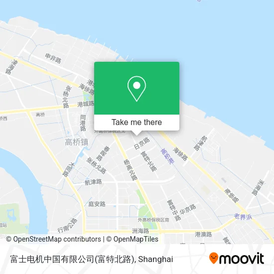 富士电机中国有限公司(富特北路) map