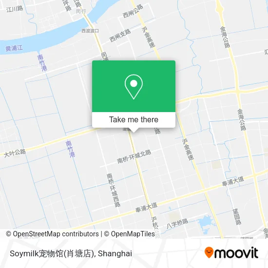 Soymilk宠物馆(肖塘店) map