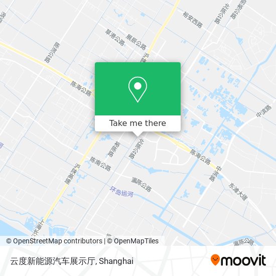 云度新能源汽车展示厅 map