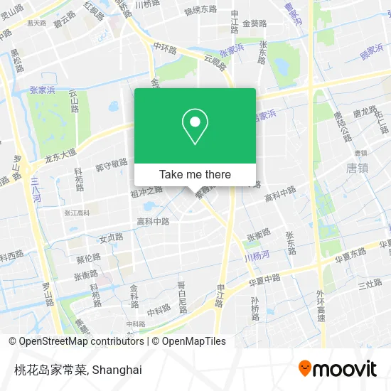 桃花岛家常菜 map