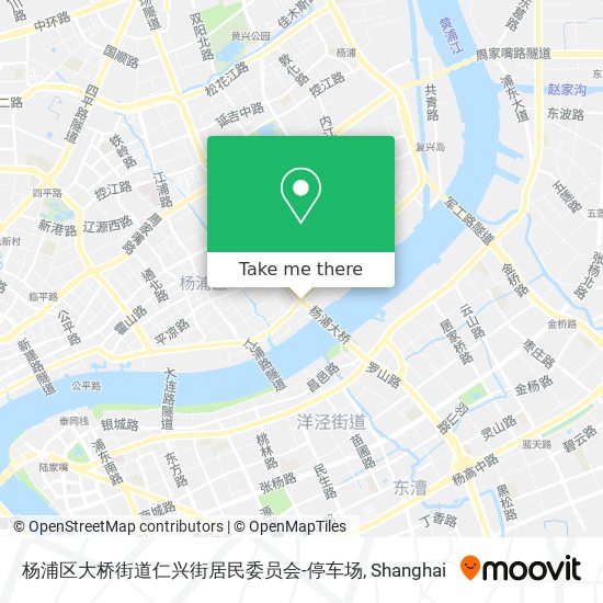 杨浦区大桥街道仁兴街居民委员会-停车场 map