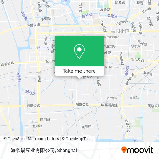上海欣晨豆业有限公司 map