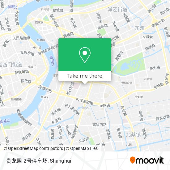 贵龙园-2号停车场 map