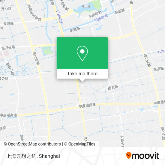 上海云想之约 map