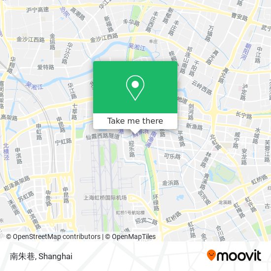 南朱巷 map