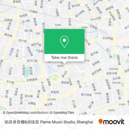 焰音录音棚&排练室 Flame Music Studio map
