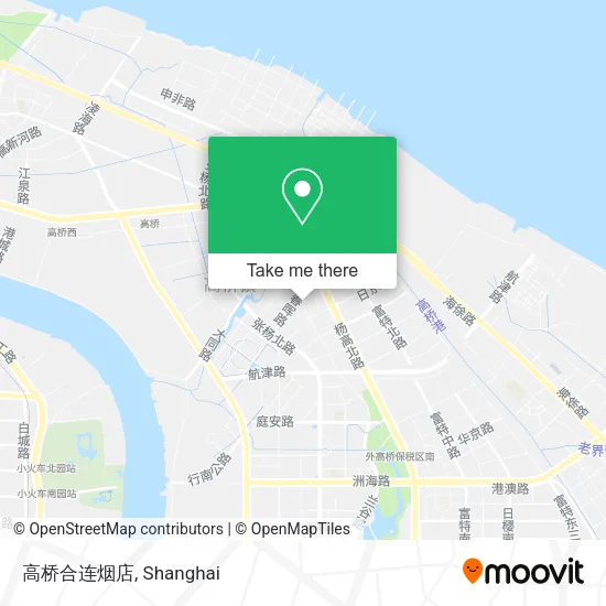 高桥合连烟店 map