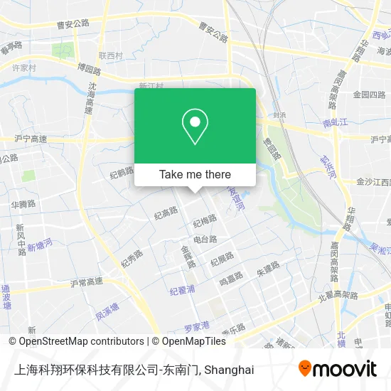 上海科翔环保科技有限公司-东南门 map