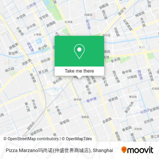 Pizza Marzano玛尚诺(仲盛世界商城店) map