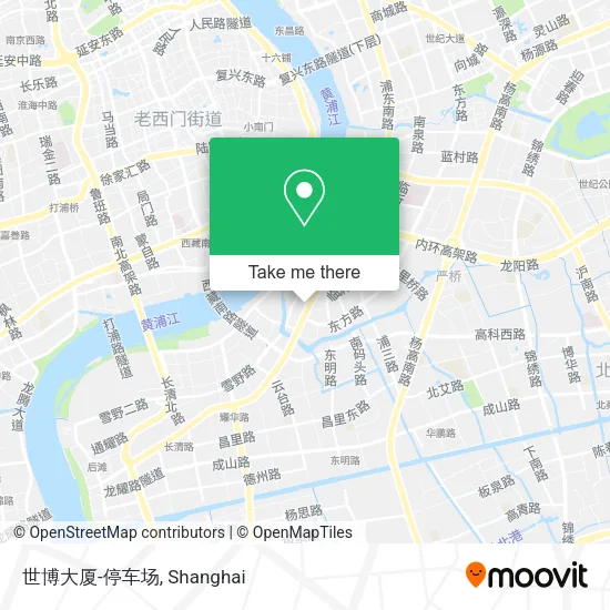 世博大厦-停车场 map