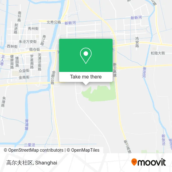 高尔夫社区 map
