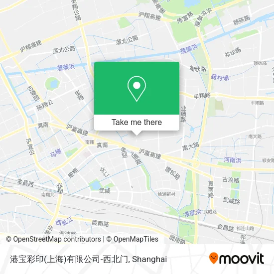 港宝彩印(上海)有限公司-西北门 map