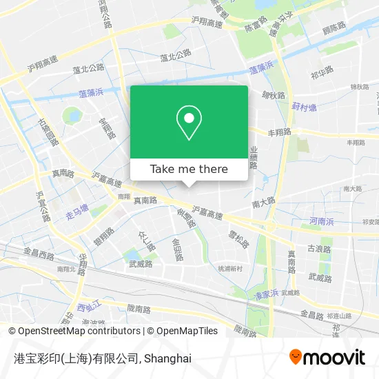 港宝彩印(上海)有限公司 map