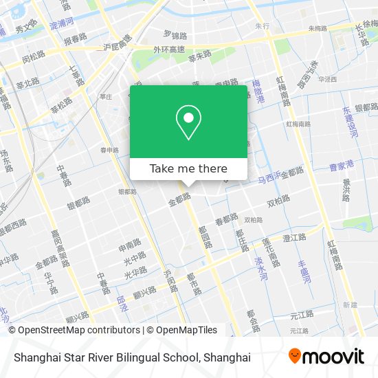 Shanghai Star River Bilingual School map