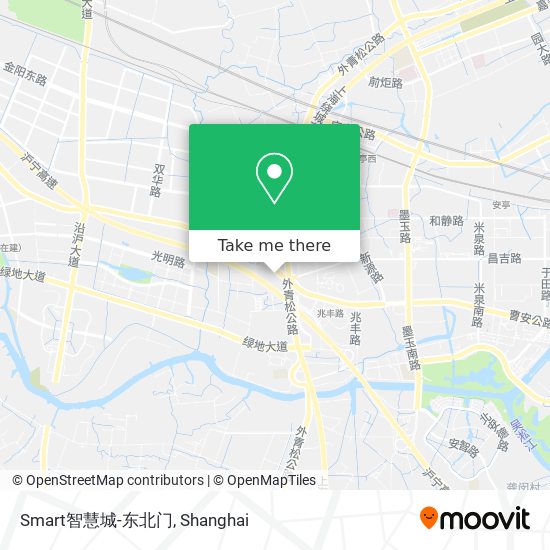 Smart智慧城-东北门 map