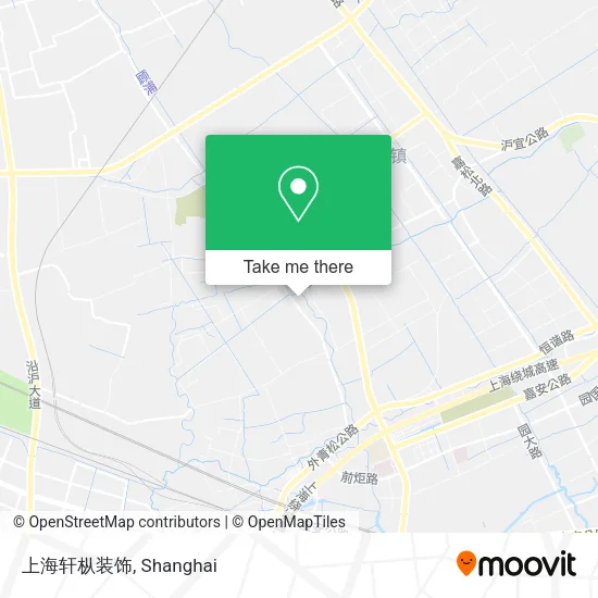 上海轩枞装饰 map