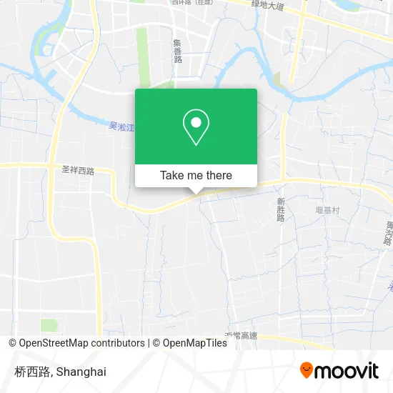 桥西路 map