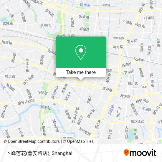 卜蜂莲花(曹安路店) map