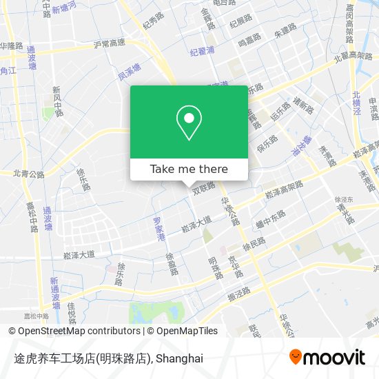 途虎养车工场店(明珠路店) map