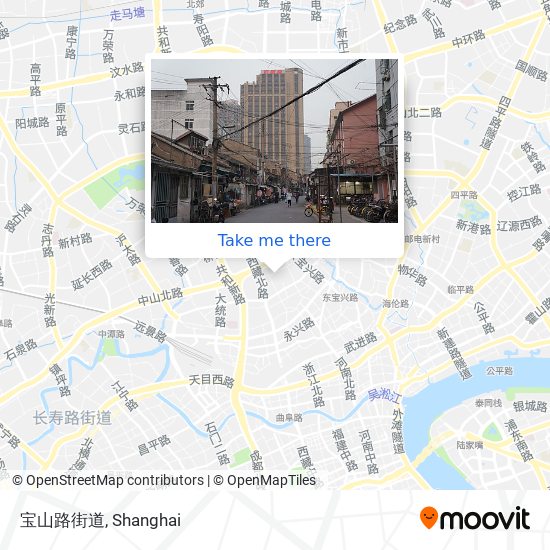 宝山路街道 map