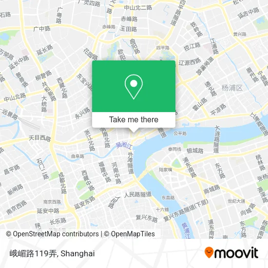 峨嵋路119弄 map