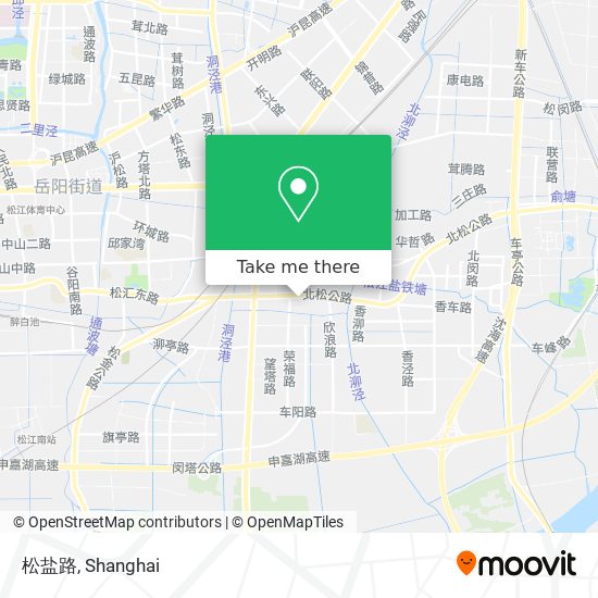 松盐路 map