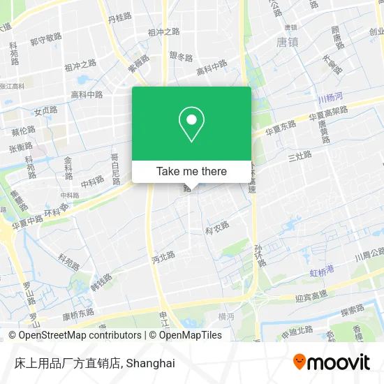 床上用品厂方直销店 map