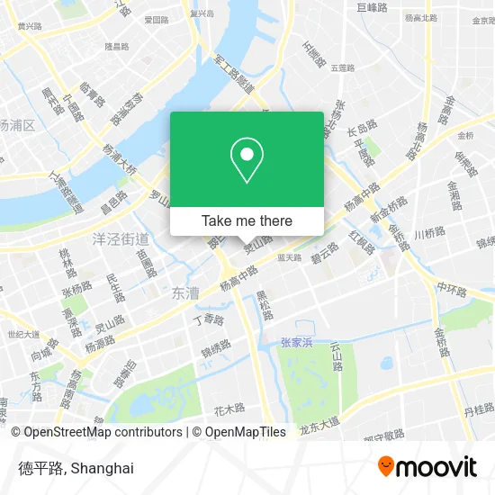 德平路 map