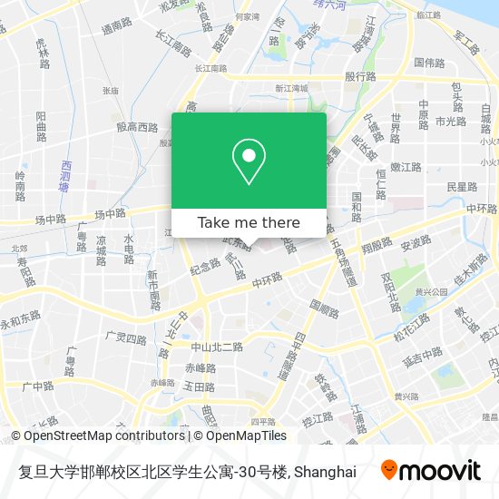 复旦大学邯郸校区北区学生公寓-30号楼 map