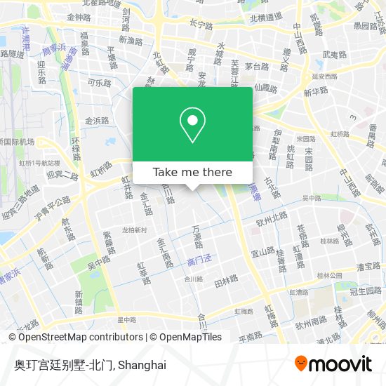 奥玎宫廷别墅-北门 map