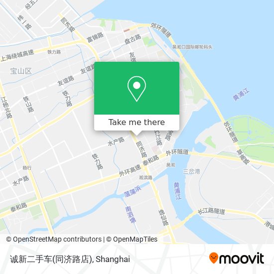 诚新二手车(同济路店) map