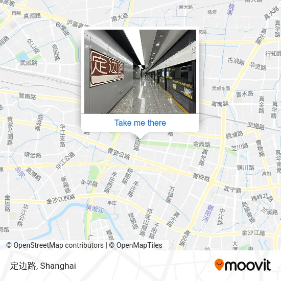 定边路 map