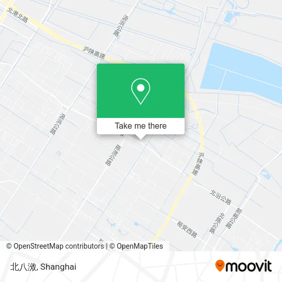 北八滧 map