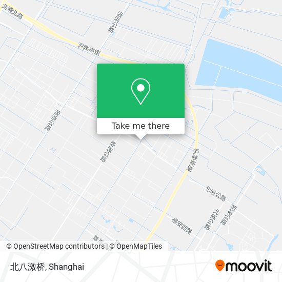北八滧桥 map