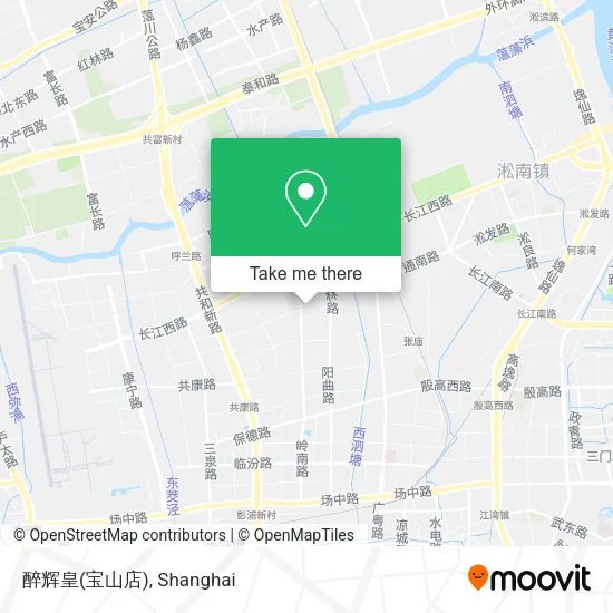 醉辉皇(宝山店) map