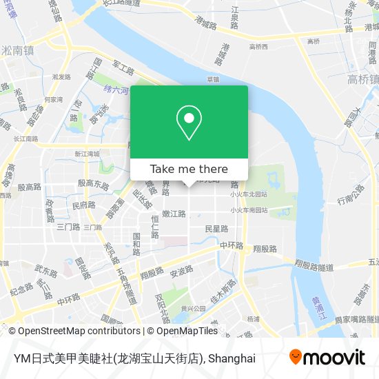 YM日式美甲美睫社(龙湖宝山天街店) map